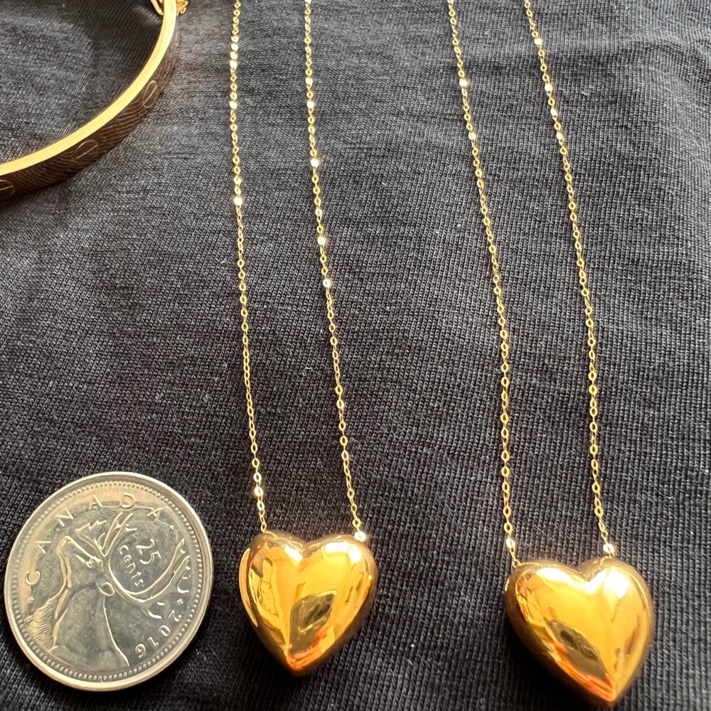18K REAL Gold Necklace - Picture 2 of 3